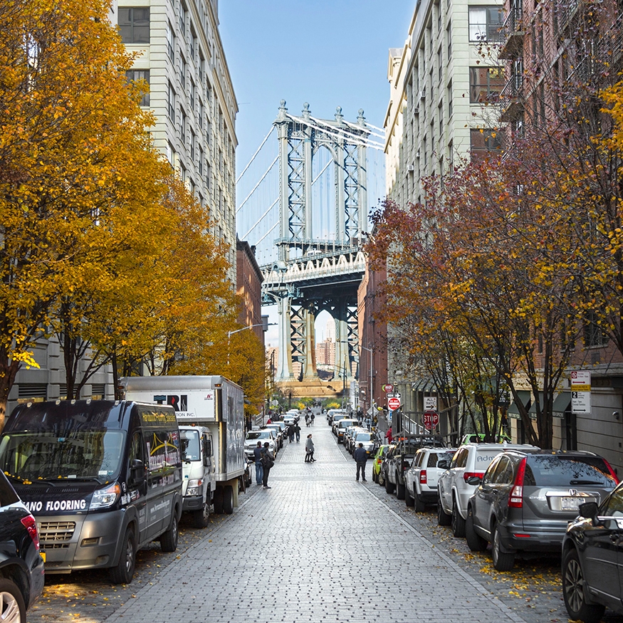 View of Manhattan bridge