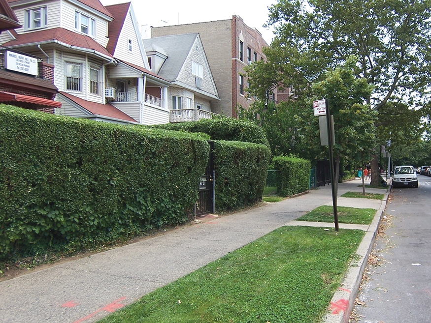 Ribbon sidewalk