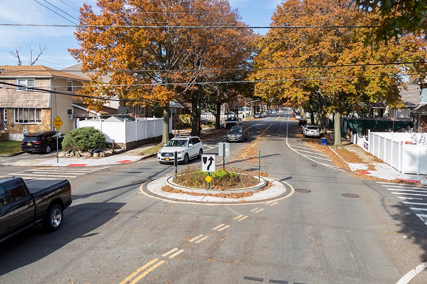 Neighborhood traffic circle