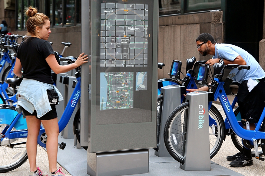 Bike share station