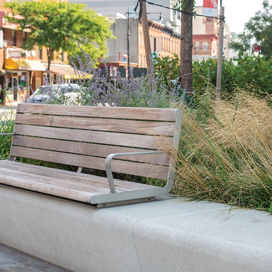 Raised planting area