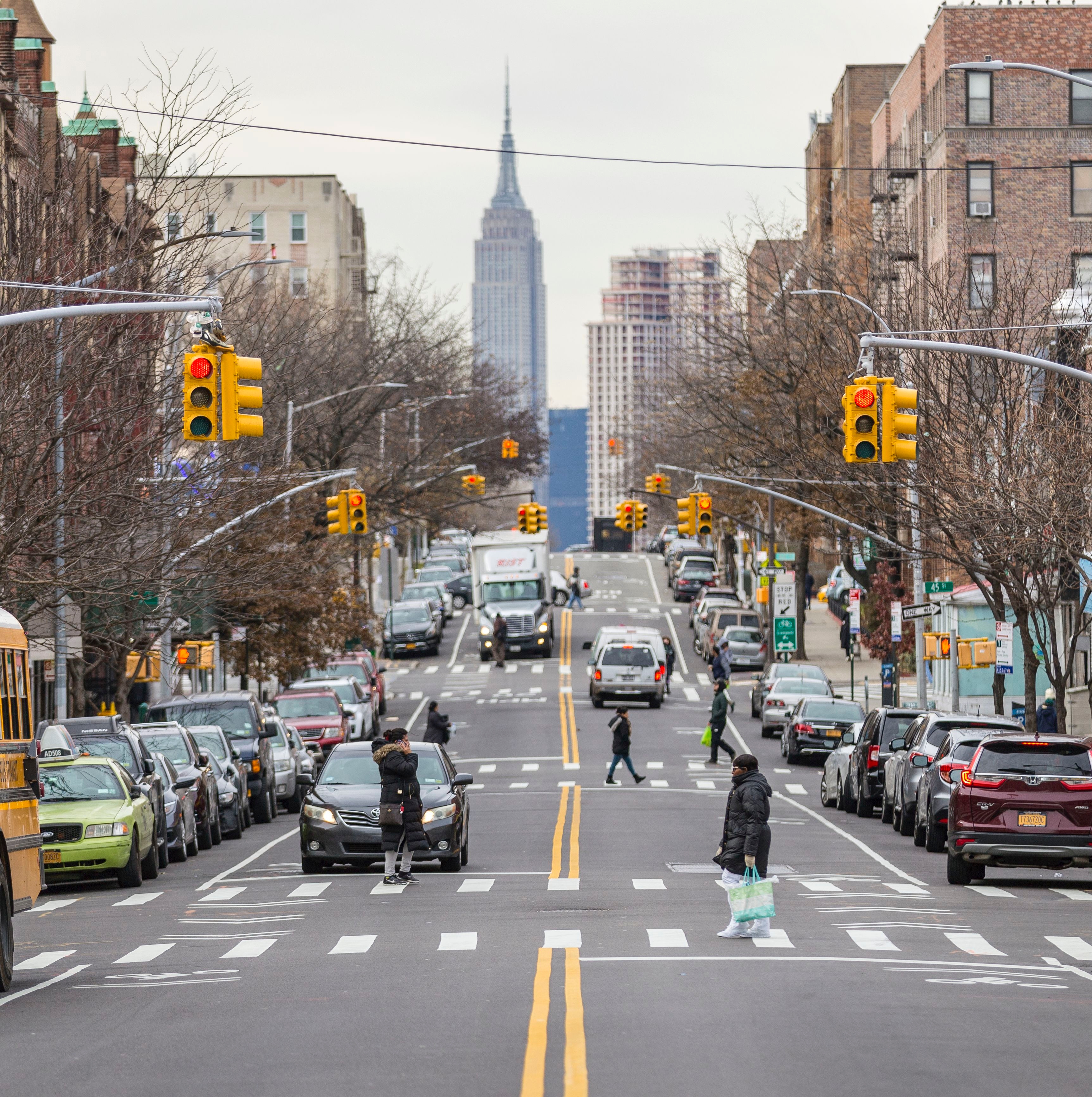 Pedestrian Safety Island  NYC Street Design Manual