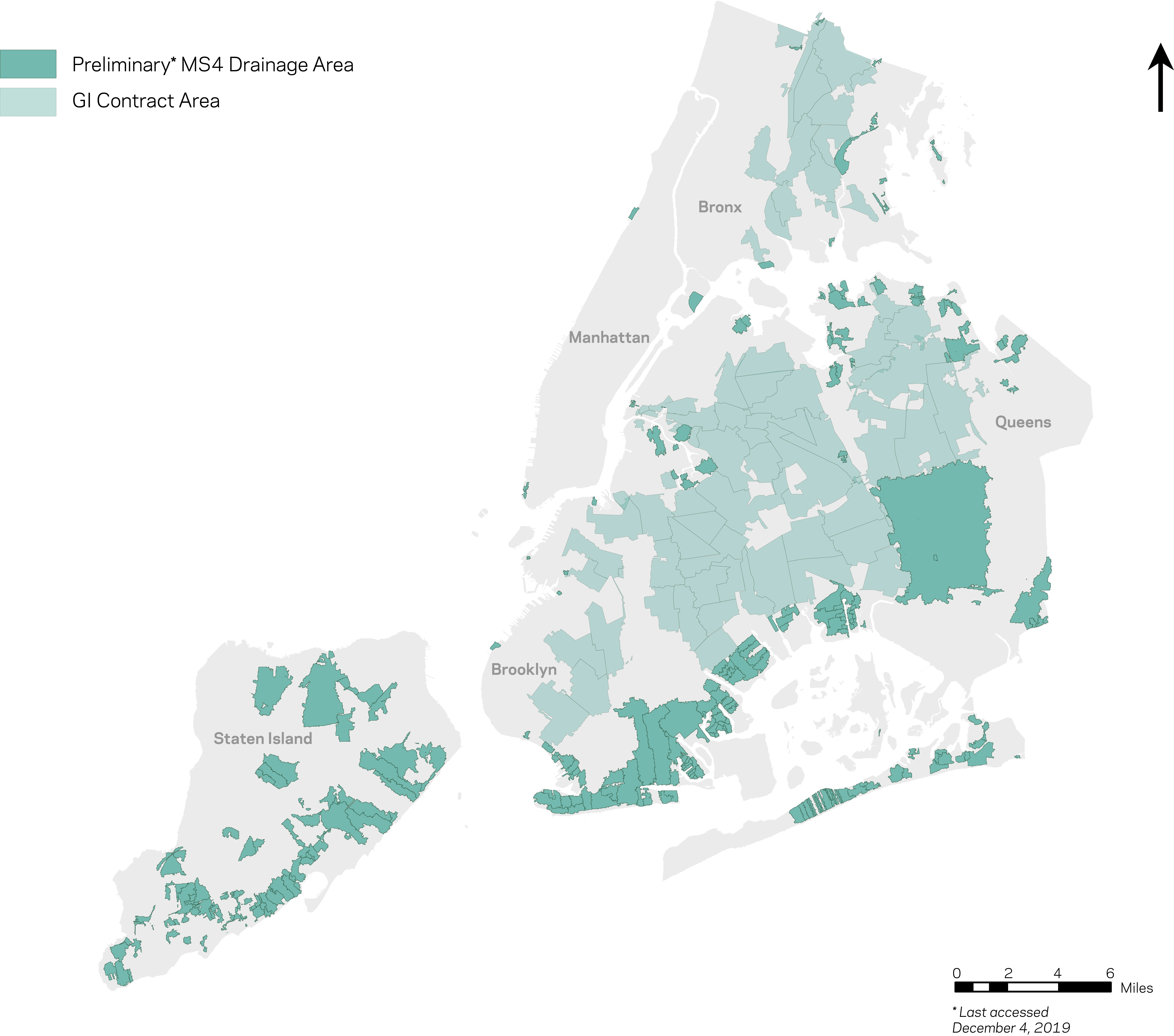 DEP priority map